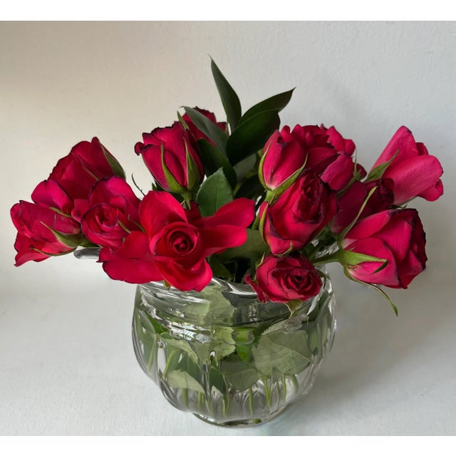 1980s Vintage Heisey Crystal 9" Pitcher For Sale - Image 5 of 11