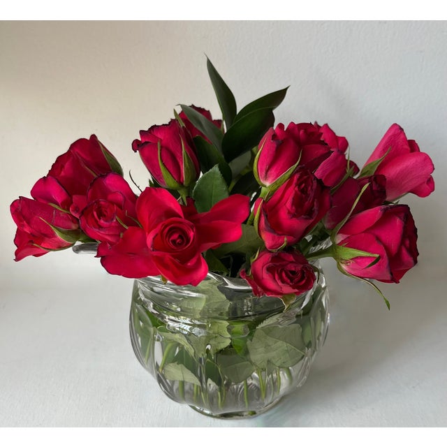 1980s Vintage Heisey Cut Crystal 'Colonial Panel' Large Pitcher For Sale - Image 5 of 11