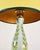 Ceramic Table Lamp with Fabric Shade, 1960s For Sale - Image 3 of 6