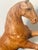 1950s Handsome Equestrian Pair of Leather Horse Sculptures For Sale - Image 9 of 9