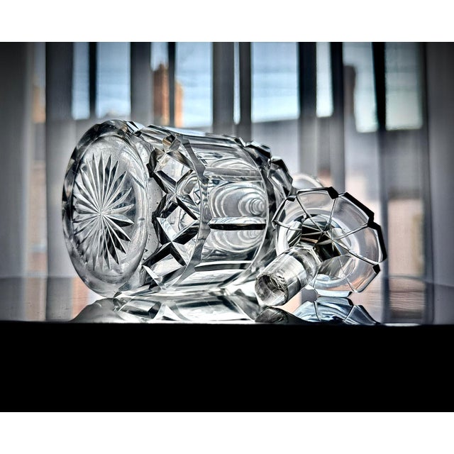 English Georgian Cut Glass Decanter, 1820 For Sale - Image 9 of 18