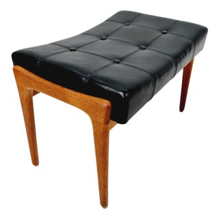 Mid-Century Modern Danish Stool by Bröderna Anderssons, 1960s For Sale