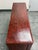 Wood Asian Red Distressed Lacquered Sideboard, Vintage For Sale - Image 7 of 12