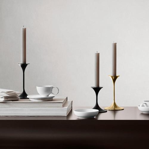 Jazz Candleholders in Steel with Black Powder Coating by Max Brüel, Set of 4 For Sale - Image 11 of 17