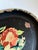 Metal Vintage Chippy Hand Painted Floral Toleware Tray For Sale - Image 7 of 8
