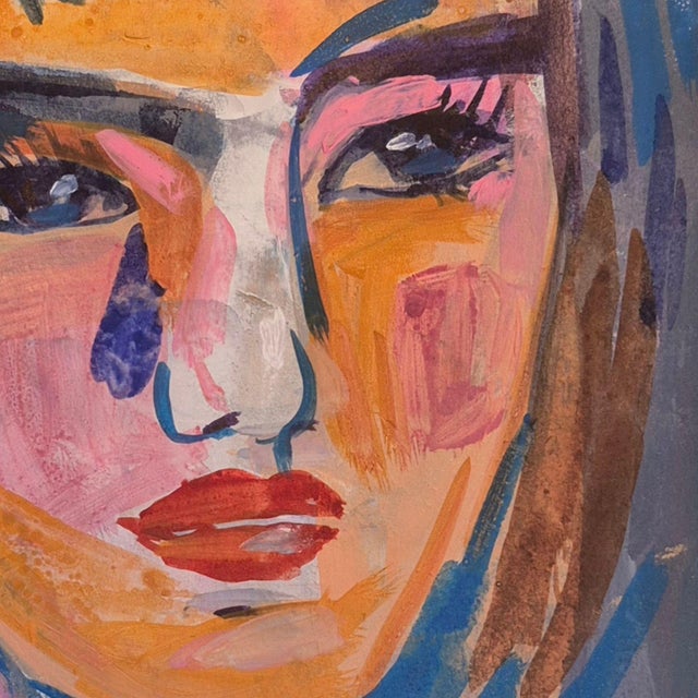 Early 21st Century Anna Masiul-Gozdecka, Improvisations, 2026, Acrylic on Cardboard For Sale - Image 5 of 6