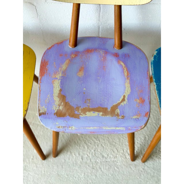Dining Chairs from Ton, 1960, Set of 4 For Sale - Image 12 of 18