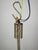 White Art Deco Chrome 5-Light Chandelier, Former Czechoslovakia, 1930s For Sale - Image 8 of 14