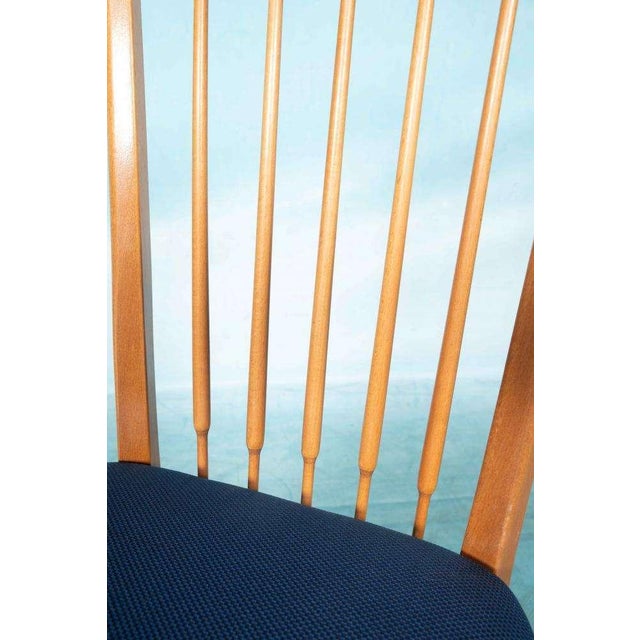 Textile Set of Vintage Dining Room Chairs, 1960 For Sale - Image 7 of 15