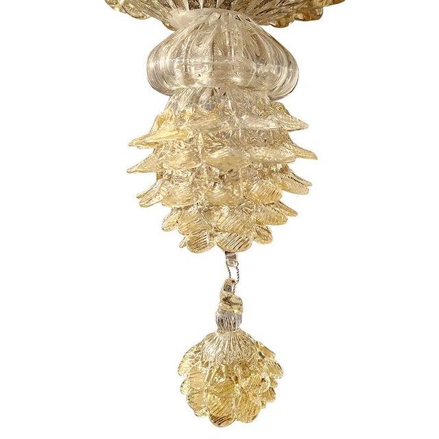 Rezzonico Chandelier in Murano Glass, 1950s For Sale - Image 6 of 8