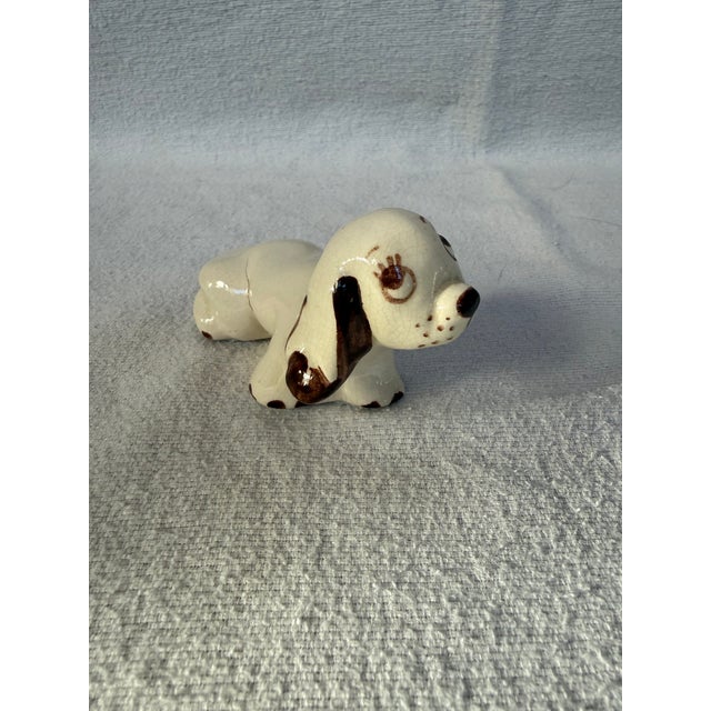 Ceramic Porcelain Cute Little Puppy For Sale - Image 7 of 10