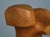 Wood Biomorphic Modernist Sculpture in Carved Wood, Netherlands, 1970s For Sale - Image 7 of 9