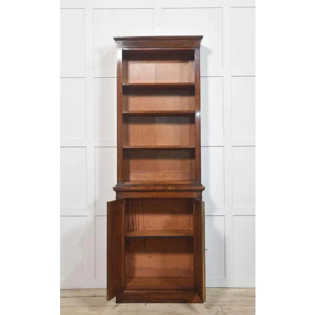 Rosewood Open Bookcase, 19th Century For Sale - Image 13 of 16