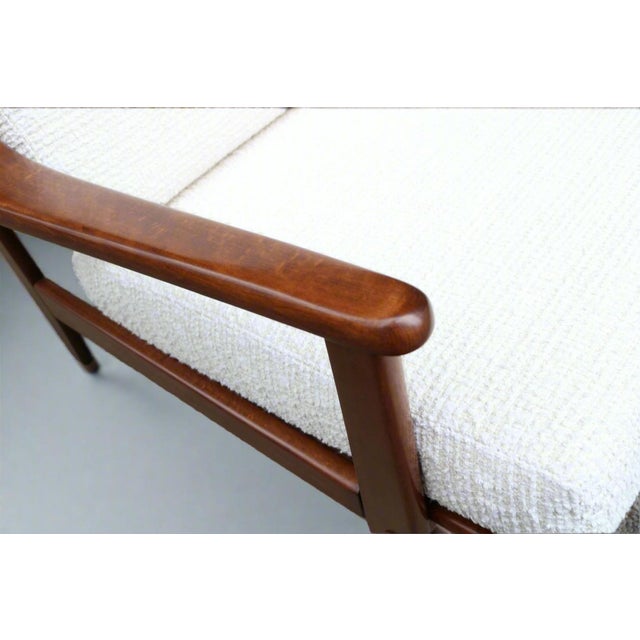 Pair of Danish Armchairs, Peter Hvidt & Orla Mølgaard-Nielsen for France & Son For Sale In New York - Image 6 of 10