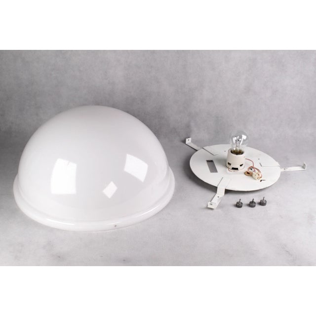 White Acrylic Ceiling Or Wall Lamp from Raak, 1970s For Sale - Image 9 of 14