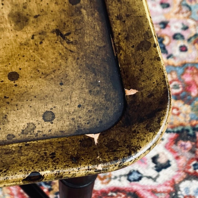 Brown Kittinger Faux Bamboo Tortoise Shell Coffee Table For Sale - Image 8 of 13