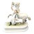 Herend Hungary Porcelain Csikós Horseman With Rearing Horse Sculpture For Sale