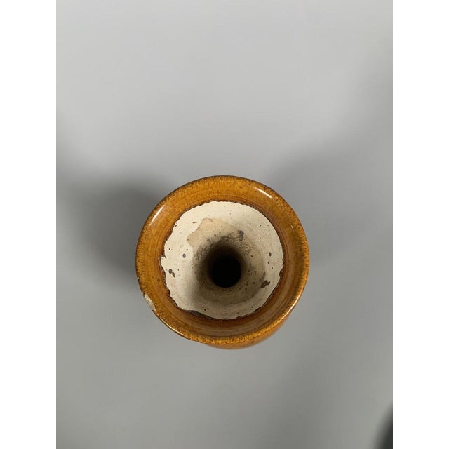 Ceramic Terracotta vase with amber glaze, Tang Dynasty (618-907) For Sale - Image 7 of 7