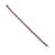 Oval Cabochon 35.44 Ct Ruby Unisex Bracelet in Sterling Silver For Sale - Image 4 of 10