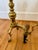 Metal Mid 20th Century Harvin Federal Style Brass Fireplace Andirons, a Pair For Sale - Image 7 of 12