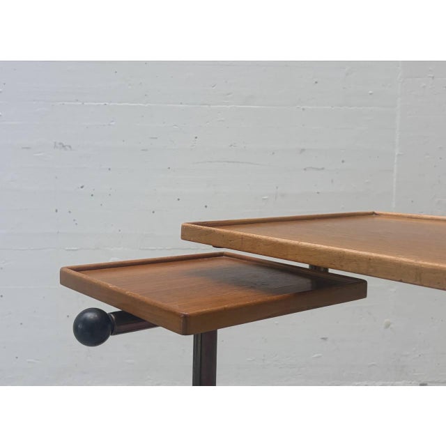 Caruelle Side Table by Georg Albert Ulysse Caruelle for Embru, Switzerland, 1950s For Sale - Image 12 of 17