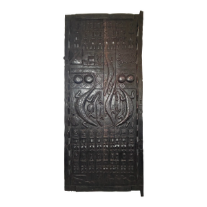 Dogon Tribe Mali Figural Granary Door