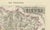 Antique Map of Nièvre by Vuillemin, France, 1850 For Sale - Image 4 of 9