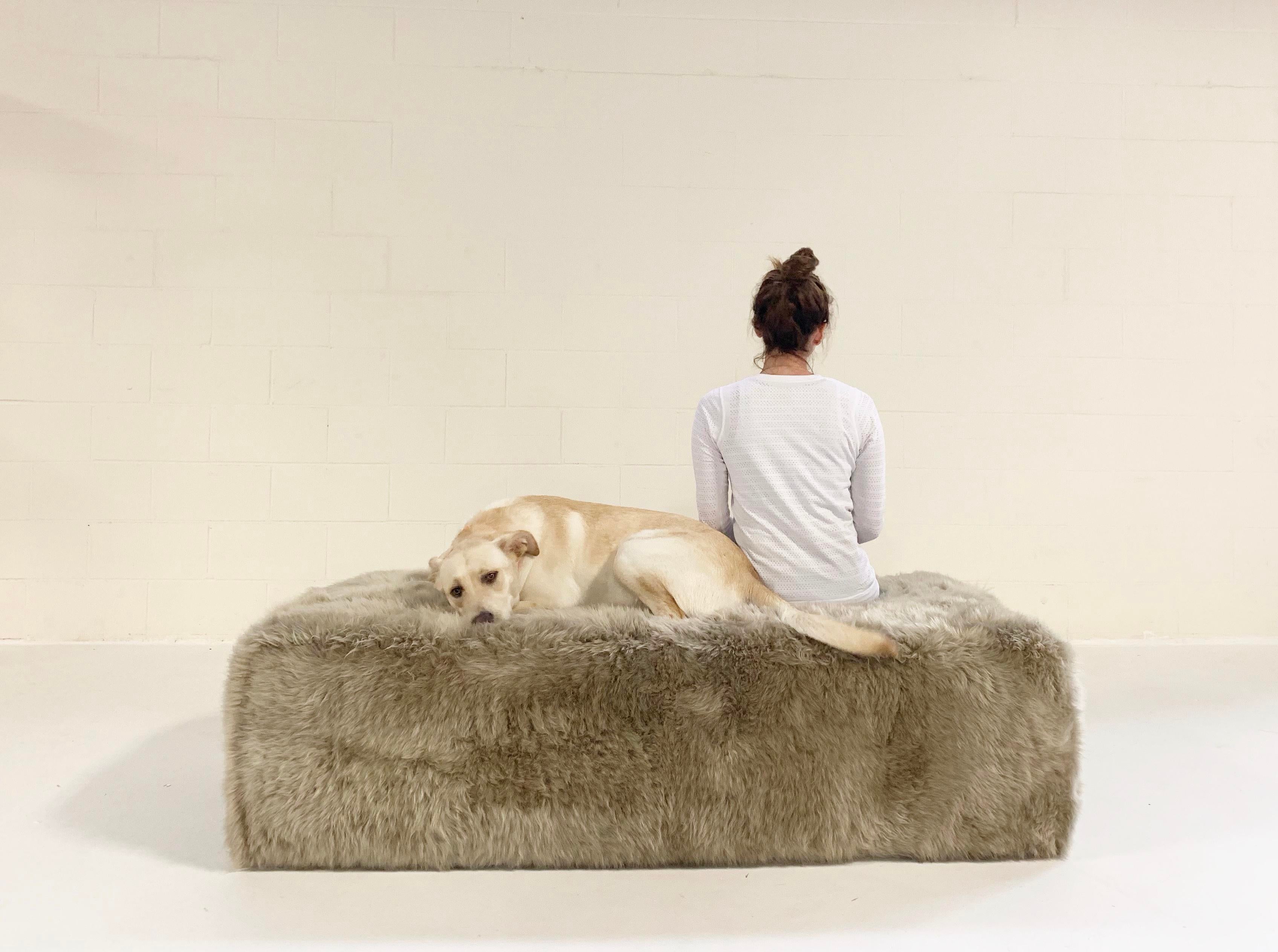 large dog ottoman