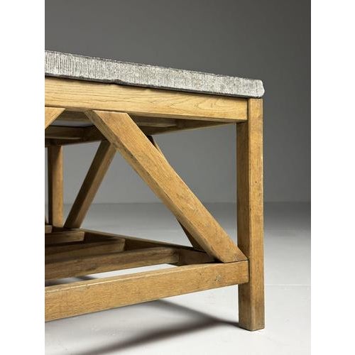 Vintage Bluestone Coffee Table For Sale - Image 17 of 18