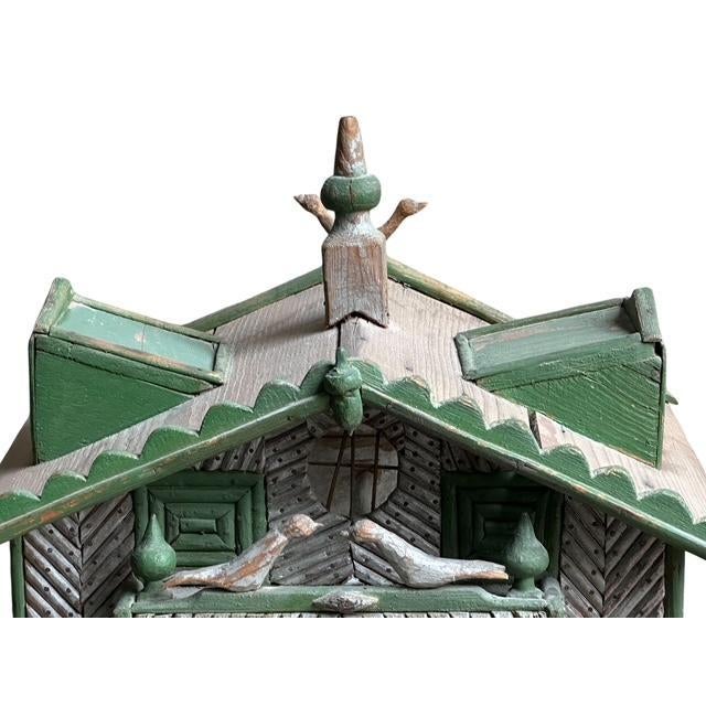 Folk art birdhouse found in Germany