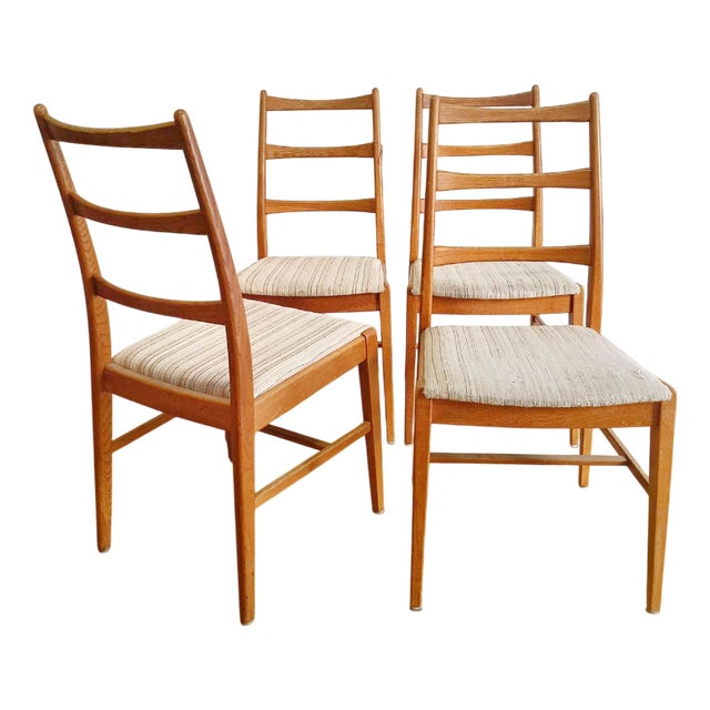Vintage Swedish Chairs, 1960s, Set of 4 For Sale