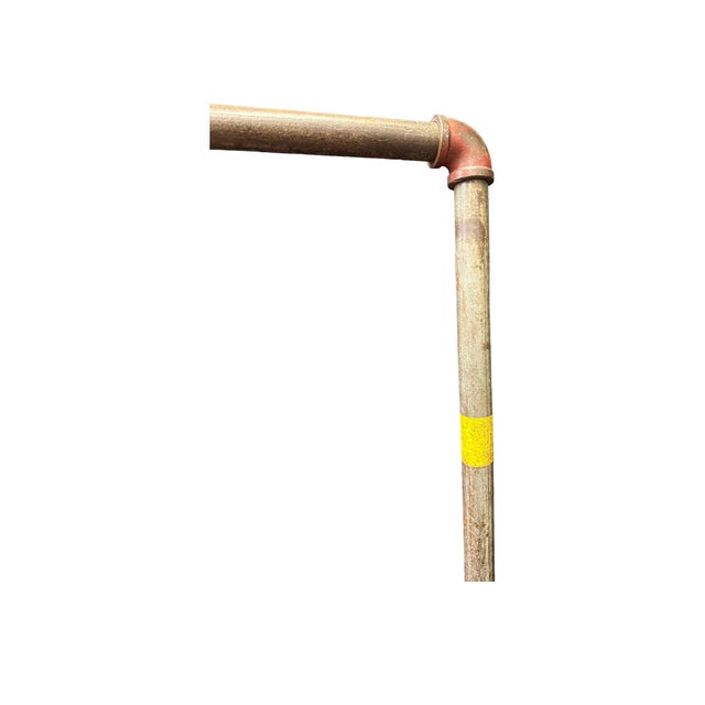 Mid 20th Century Vintage Industrial "Hercules" Cast Iron Pipe Clothing