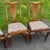 Set of 6 Solid Mahogany Queen Anne Style Dining Chairs Early 20th Century For Sale - Image 4 of 17