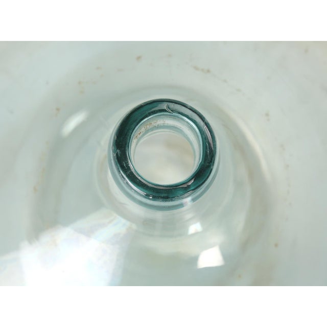 1900 - 1909 Demijohn or Carboy Glass Bottle in the Original Wooden Crate For Sale - Image 5 of 12