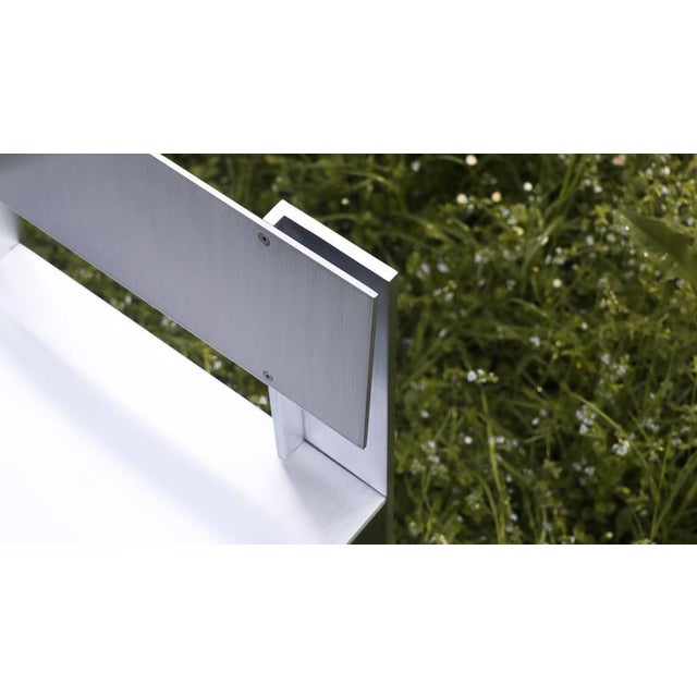 Soft Futurism Al Chair in Aluminum and Stainless Steel by Filippo Andrighetto For Sale - Image 8 of 13