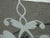 Fireplace Screen With Three Panel Floral Etched Glass and Brass Hinges For Sale - Image 12 of 18