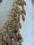 Vintage 1960s Gold Tone Etruscan Revival Fringe Bib Collar Necklace With Faux Coral Dangles For Sale In New York - Image 6 of 10