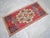 Hand Knotted Low Pile Turkish Small Rug Entry Decor, Bath Mat - 19'' X 38'' For Sale - Image 12 of 14