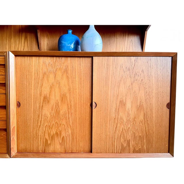 Wood Mid-Century Modern Teak Regal-System by Poul Cadovius, Denmark, 1960s For Sale - Image 7 of 18