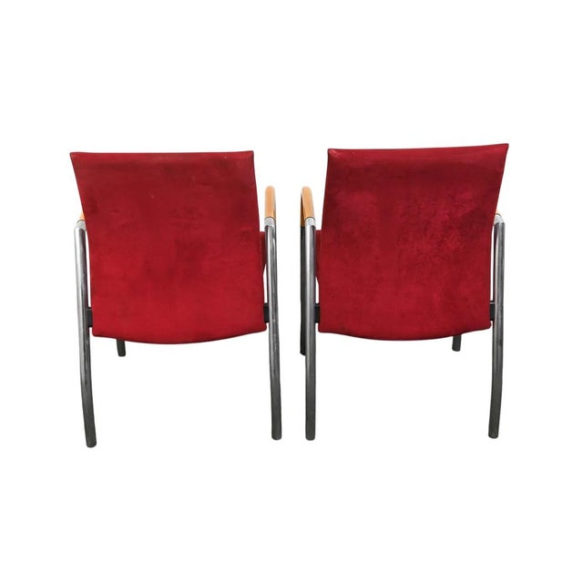 Set 6 Duba D8 Danish Modern Armchairs For Sale - Image 4 of 9