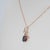 2020s 1Ct Black Opal Pendant With Earth-Mined Diamond Accents: Solid 14k Gold, 9x6mm For Sale - Image 5 of 7