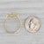 Metal New VS2 Diamond Cross Ring 14k Yellow Gold Size 6.5 For Sale - Image 7 of 8