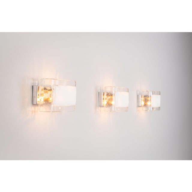 Wall Lamps in Murano Glass from La Murrina, 1980s, Set of 3 For Sale - Image 17 of 17