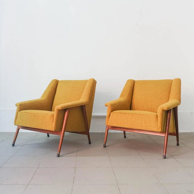 Set of Easy Chairs by José Espinho for Olaio, 1959 For Sale - Image 4 of 18