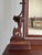Antique Mid-19th Century Walnut Dresser With Arched Mirror & Hidden Drawer For Sale - Image 4 of 16