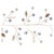Rustic Pearl Bead Garland (Set of 2) For Sale - Image 3 of 4