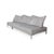 DS-112 3-Seater Sofa and Ottomans in Grey Leather from de Sede, Set of 3 For Sale - Image 12 of 18