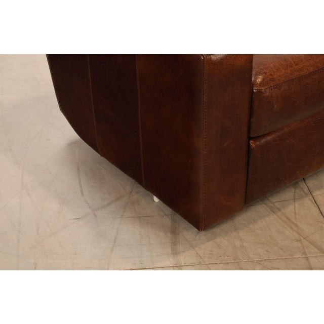 Soft Line Pair of 'Energia' Leather Power Reclining Sofas For Sale - Image 15 of 18