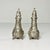 Early 20th Century Vintage Hollywood Regency Chippendale Stieff Repousse Full Chased Sterling Footed Salt & Pepper Shakers - A Pair For Sale - Image 5 of 13