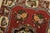 1990s Bakhtiari Rug 3’6” X 4’9” Red Wool Vintage Traditional Hand-Knotted Carpet For Sale - Image 5 of 11